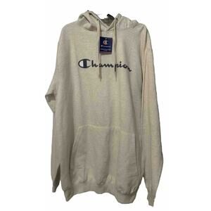 Champion Men's Logo-Print Hoodie Oathe Size LT - ch327hdkl